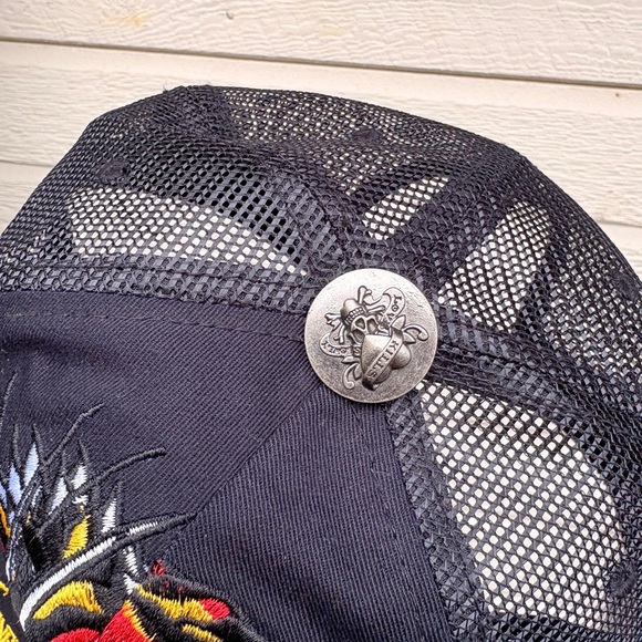 ED HARDY energy drink tiger lion hat embroided snapback - Picture 3 of 6